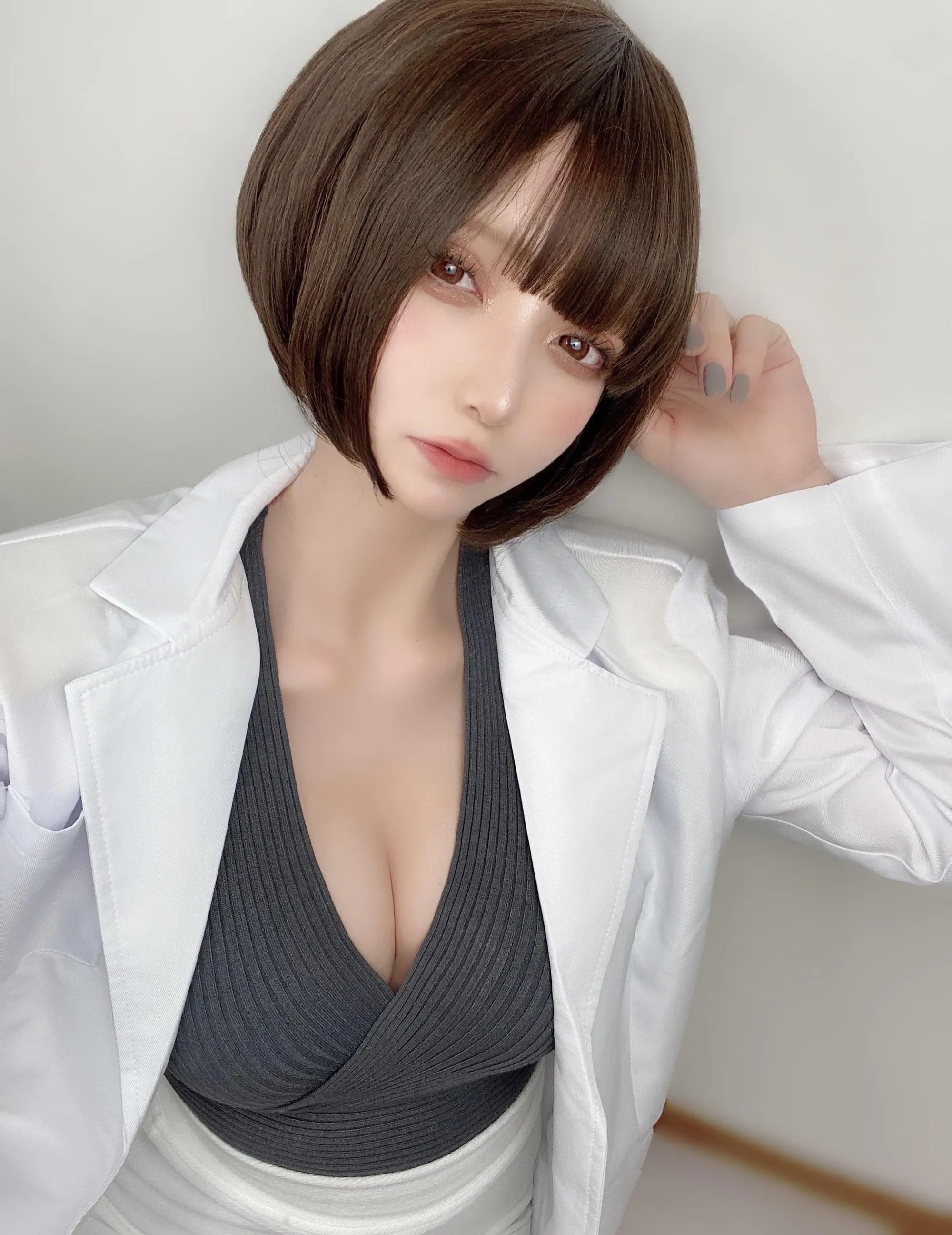 かさぎkasagi – NO.002 Fantia 2022-03月会员订阅-2022-03-13 保健室の先生バージョンアップしました [13P]插图1